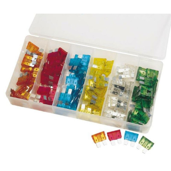 Coffret de 120 fusibles entre 5 et 30 A