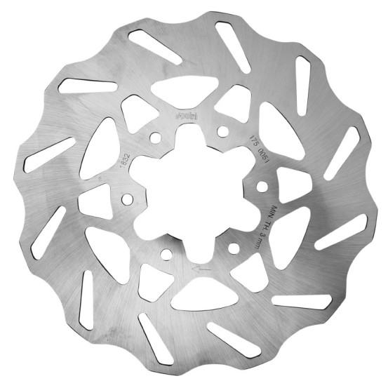 Disque de frein arrière POLINI Derbi 50 GPR Aprilia 50 RS4 Gilera 50 SMT RCR
