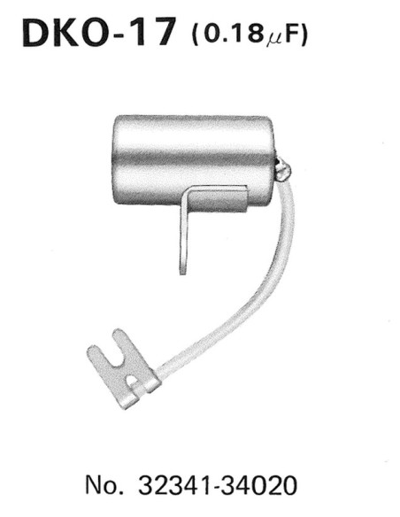 Condensateur Gauche TOURMAX SUZUKI 550 GT 1972-1977