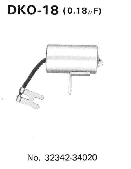 Condensateur Central TOURMAX SUZUKI 550 GT 1972-1977
