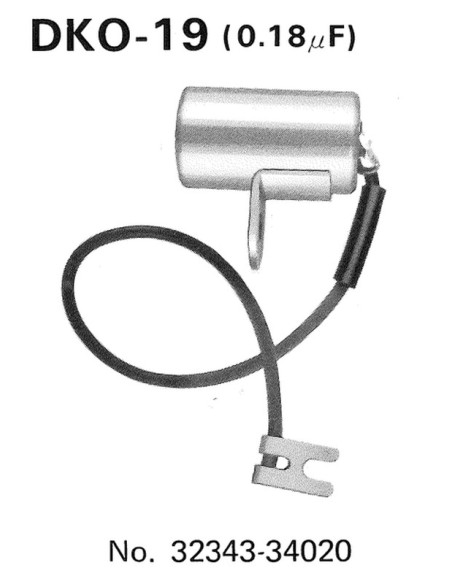 Condensateur Droit TOURMAX SUZUKI 550 GT 1972-1977