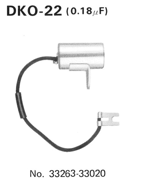 Condensateur Droit TOURMAX SUZUKI 380 GT 1972-1977