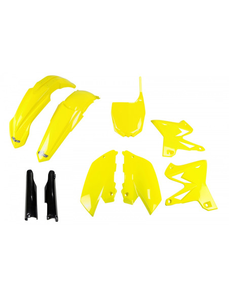Kit plastiques complet - Jaune - UFO Yamaha 125 250 YZ 2005-2007