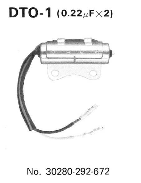 Condensateur TOURMAX HONDA 350 à 1000cc