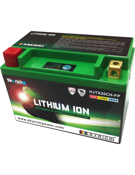 Batterie moto lithium 12v Skyrich Ion LTX20CH-BS