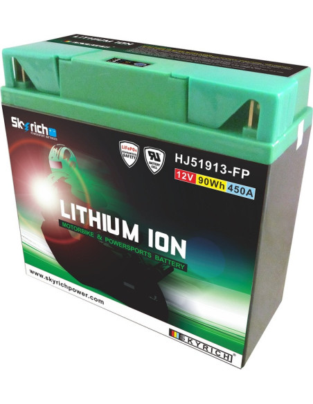 Batterie moto lithium 12v Skyrich Ion 51913