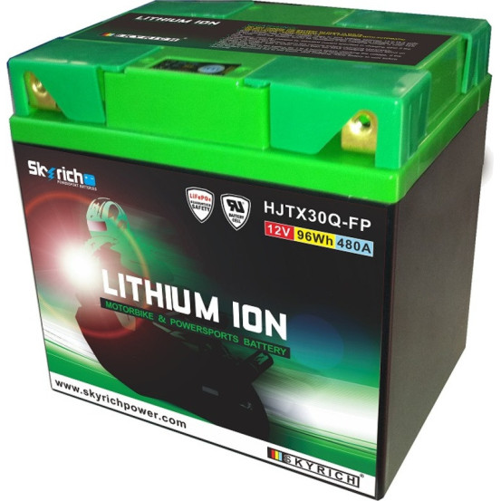 Batterie moto lithium 12v Skyrich Ion LTX30LHQ