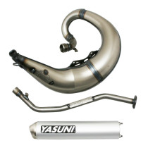 Pot d'échappement YASUNI Cross ML Beta RR/Rieju SMX Max aluminium