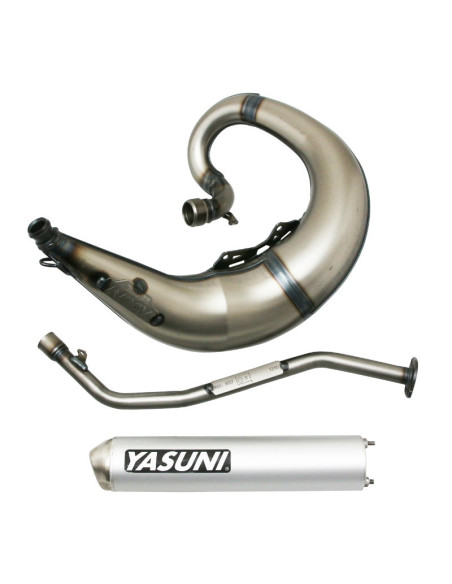 Pot d'échappement YASUNI Cross ML Beta RR/Rieju SMX Max aluminium