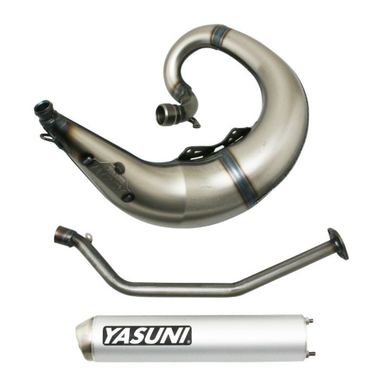 Pot d'échappement YASUNI Cross ML Rieju RR/Yamaha DT Max aluminium