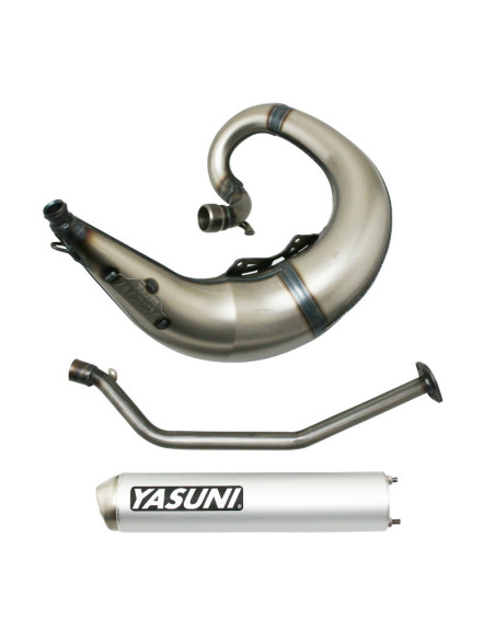 Pot d'échappement YASUNI Cross ML Rieju RR/Yamaha DT Max aluminium
