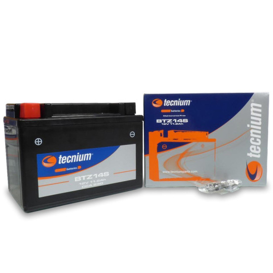 Batterie moto 12v TECNIUM YTZ14S sans entretien activée usine