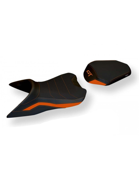 Housse de selle modèle Confort orange TAPPEZZERIA - Avec logo brodé - KTM 1290 SUPER DUKE GT 2019-22