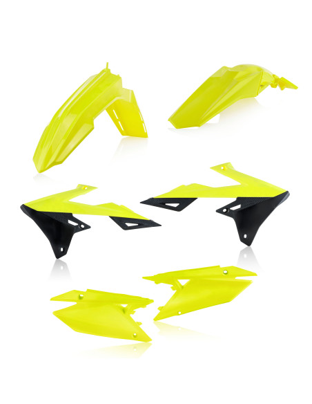 Kit plastiques - Jaune Fluo - ACERBIS Suzuki 450 RMZ 2018