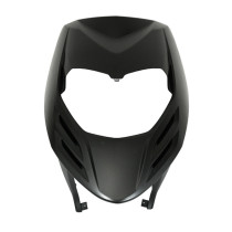 Carénage tablier avant origine Piaggio 50 Typhoon / Aprilia 50 SR Motard 2018-2020 Noir 85 / B