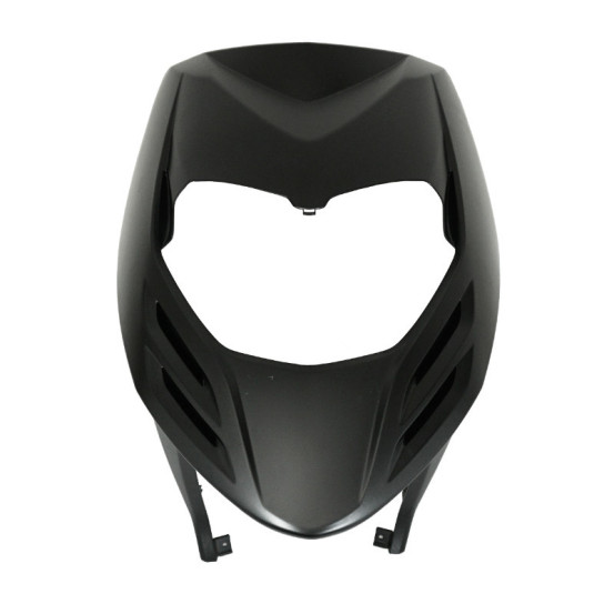 Carénage tablier avant origine Piaggio 50 Typhoon / Aprilia 50 SR Motard 2018-2020 Noir 85 / B