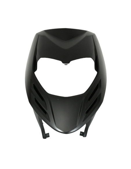 Carénage tablier avant origine Piaggio 50 Typhoon / Aprilia 50 SR Motard 2018-2020 Noir 85 / B