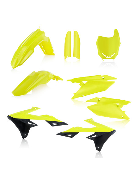 Kit plastiques complet - Jaune Fluo - ACERBIS Suzuki 450 RMZ 2018