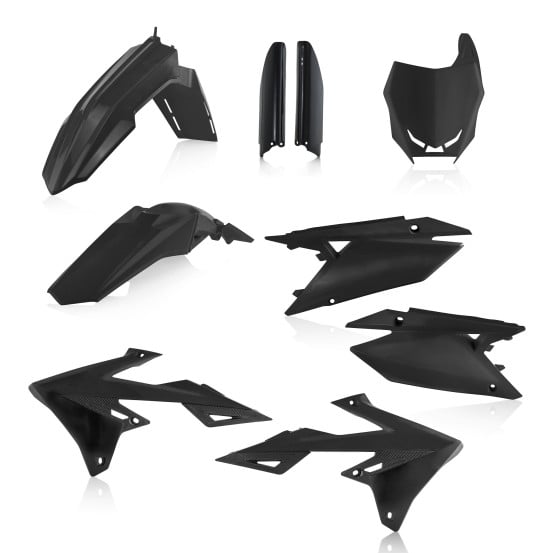 Kit plastiques complet - Noir - ACERBIS Suzuki 450 RMZ 2018