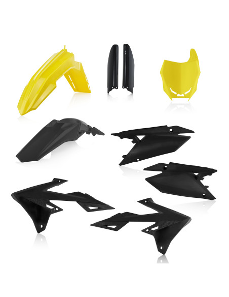 Kit plastiques complet - Jaune - ACERBIS Suzuki 450 RMZ 2018