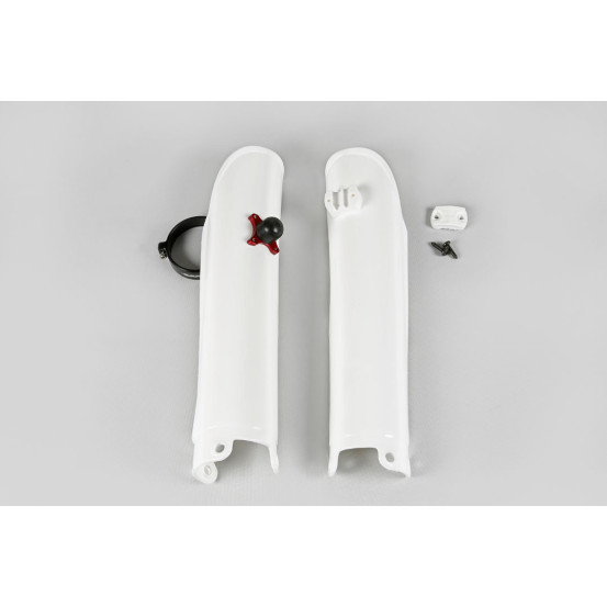 Protections de fourche + Kit départ - Blanc - UFO KTM SX SX-F 2001-2006