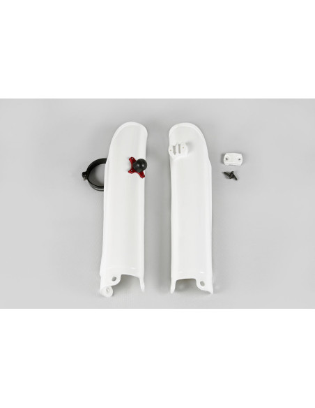 Protections de fourche + Kit départ - Blanc - UFO KTM SX SX-F 2001-2006