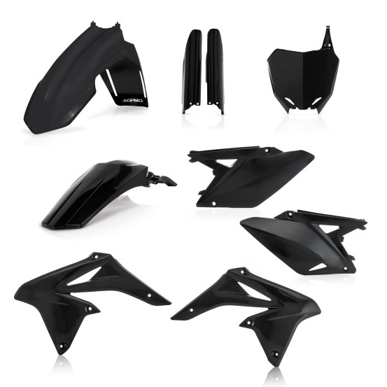Kit plastiques complet - Noir - ACERBIS Suzuki 250 RMZ 2018