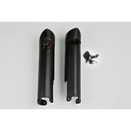 Protections de fourche + Kit départ - Noir - UFO KTM SX SX-F 2007-2014