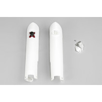 Protections de fourche + Kit départ - Blanc - UFO KTM SX SX-F 2007-2014