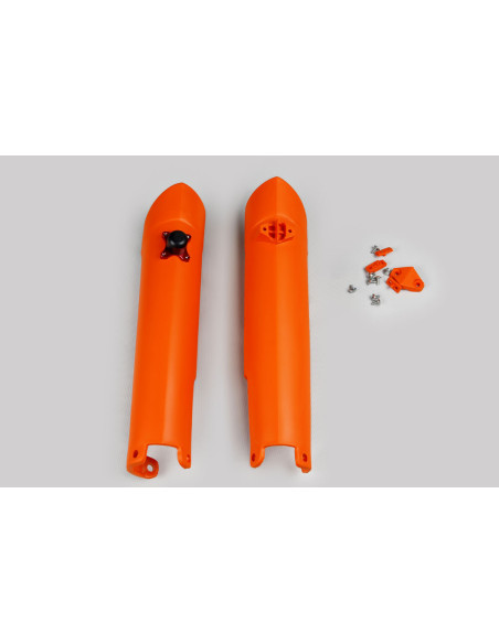 Protections de fourche + Kit départ - Orange - UFO KTM SX SX-F 2007-2014