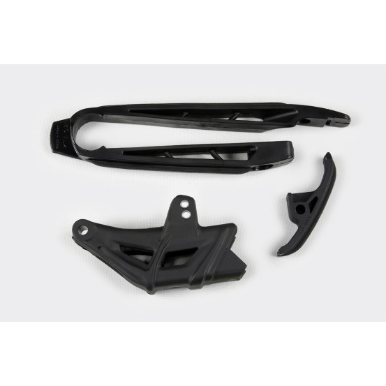 Kit guide chaîne + patin - Noir - UFO KTM SX SX-F 2007-2010
