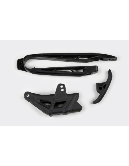 Kit guide chaîne + patin - Noir - UFO KTM SX SX-F 2007-2010