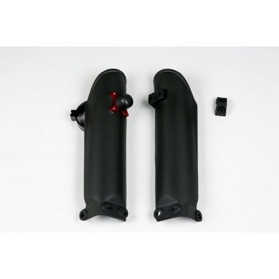 Protections de fourche + Kit départ - Noir - UFO KTM 65 SX 2002-2012