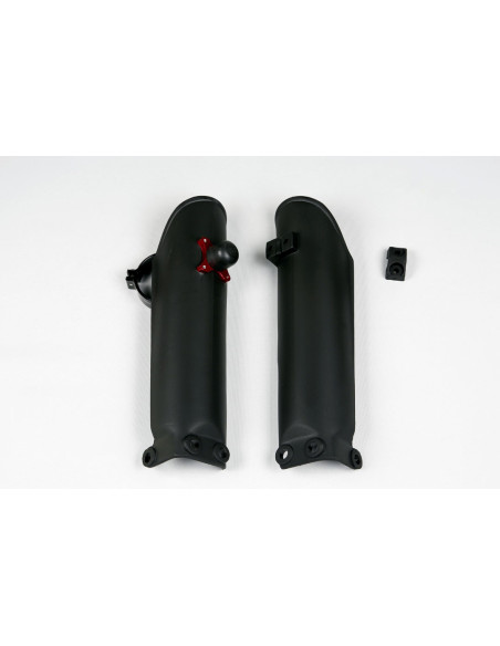 Protections de fourche + Kit départ - Noir - UFO KTM 65 SX 2002-2012