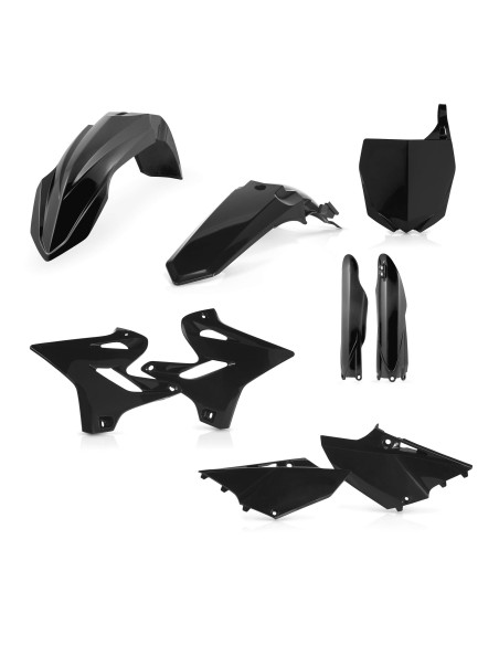 Kit plastiques complet - Noir - ACERBIS Yamaha 250 YZ 2018 250 WRZ 2018