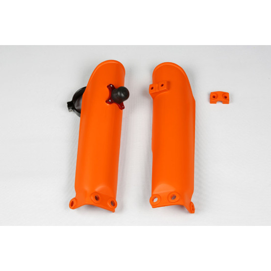 Protections de fourche + Kit départ - Orange - UFO KTM 65 SX 2002-2012
