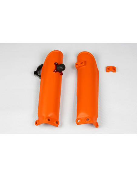 Protections de fourche + Kit départ - Orange - UFO KTM 65 SX 2002-2012