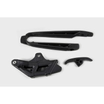 Kit guide chaîne + patin - Noir - UFO KTM EXC EXC-F 2011-2011