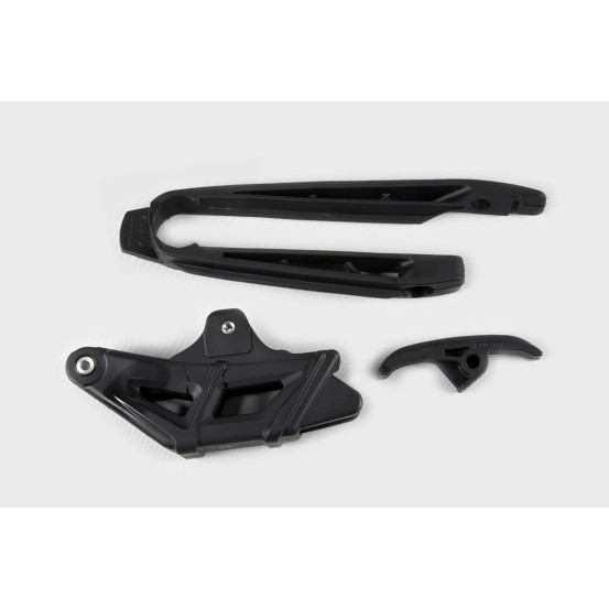 Kit guide chaîne + patin - Noir - UFO KTM EXC EXC-F 2011-2011