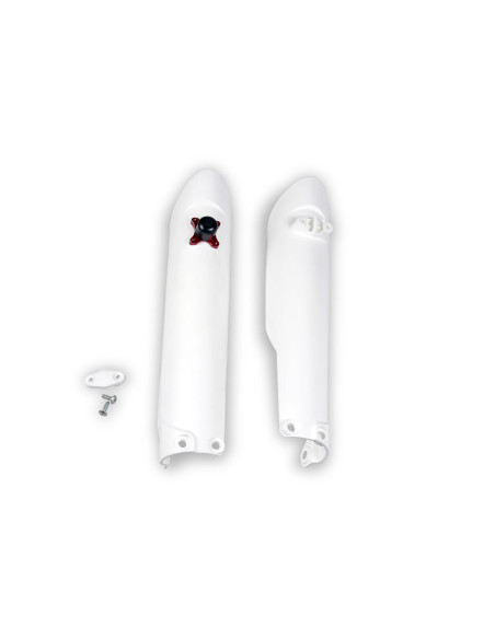 Protections de fourche + Kit départ - Blanc 2020 - UFO KTM SX SX-F 2015-2022