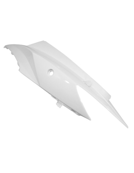 Carénage coque arrière scooter Kymco 50 Agility RS/125 Agility RS Blanc brillant Gauche