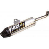 Silencieux alu HGS embout carbone HONDA 85 CR 2005 - 2007
