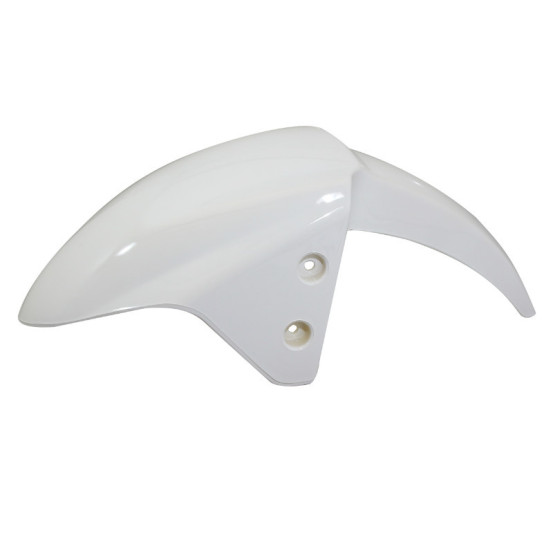 Garde boue avant scooter Kymco 50 / 125 Agility RS Blanc brillant