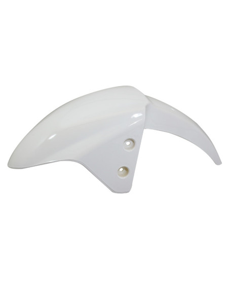 Garde boue avant scooter Kymco 50 / 125 Agility RS Blanc brillant