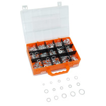 Coffret 300 joints de bouchon de vidange cuivre et aluminium Ø6 à 24mm