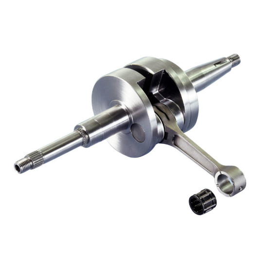 Vilebrequin scooter renforcé POLINI Peugeot 50 Ludix 2T Kisbee 2T Django 2T