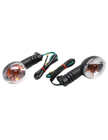Clignotants Peugeot 50 Ludix Transparent/Noir