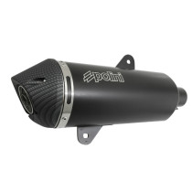 Ligne complète aluminium Noir POLINI Sym 125 Cruisym 2018-2020