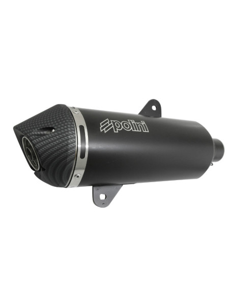 Ligne complète aluminium Noir POLINI Sym 125 Cruisym 2018-2020
