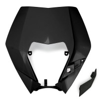 Plaque phare - Noir - UFO KTM EXC EXC-F 2009-2013